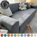 Sofa Cover | Waterproof Stretch Slipcover | Elastic Hem & Reversible | Dust & Scratch Protection