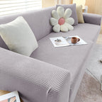 Sofa Cover | Waterproof Stretch Slipcover | Elastic Hem & Reversible | Dust & Scratch Protection