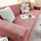 Sofa Cover | Waterproof Stretch Slipcover | Elastic Hem & Reversible | Dust & Scratch Protection