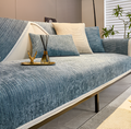 Sofa Slipcover | Chic Striped Design | Chenille Fabric | Machine Washable