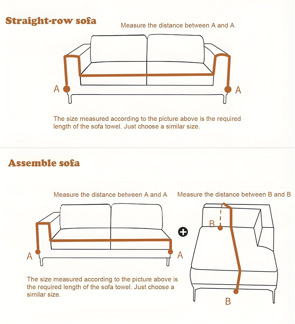 Sofa Slipcover | Chic Striped Design | Chenille Fabric | Machine Washable