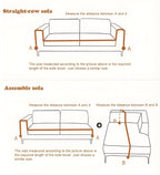 Sofa Slipcover | Chic Striped Design | Chenille Fabric | Machine Washable