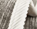 Sofa Slipcover | Chic Striped Design | Chenille Fabric | Machine Washable