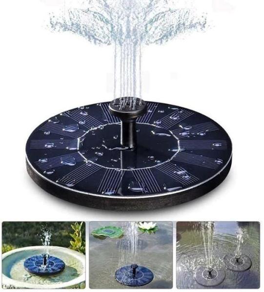 Solar Garden Fountain Pump | 50cm Jet Height | Monocrystalline Panel | Easy Setup