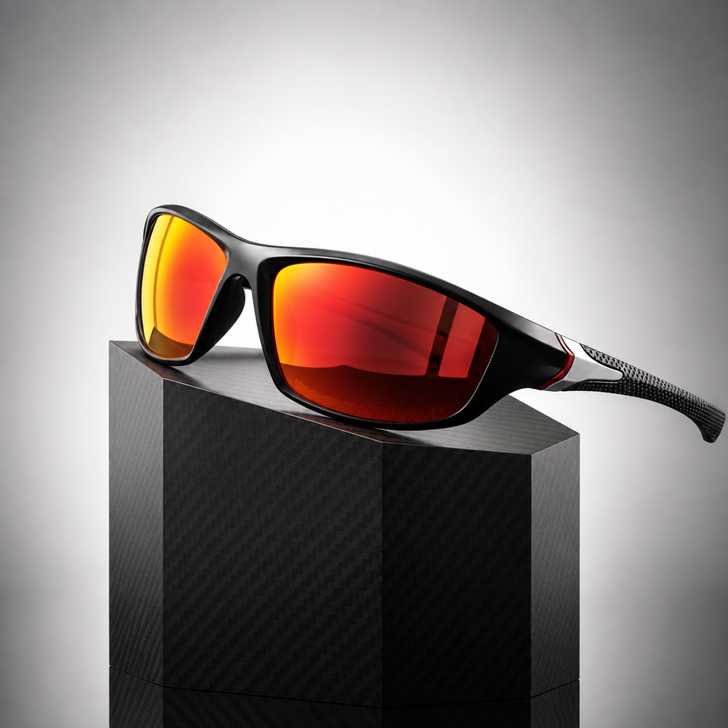 Sport Wraparound Sunglasses | Polarized Lens & UV400 Protection | Full-Frame Secure Fit