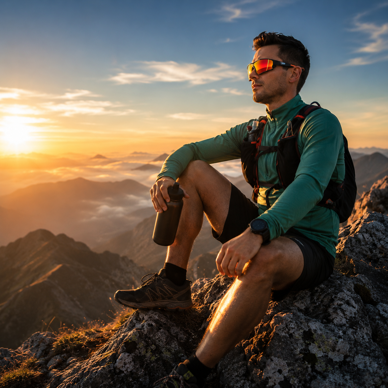 Sport Wraparound Sunglasses | Polarized Lens & UV400 Protection | Full-Frame Secure Fit