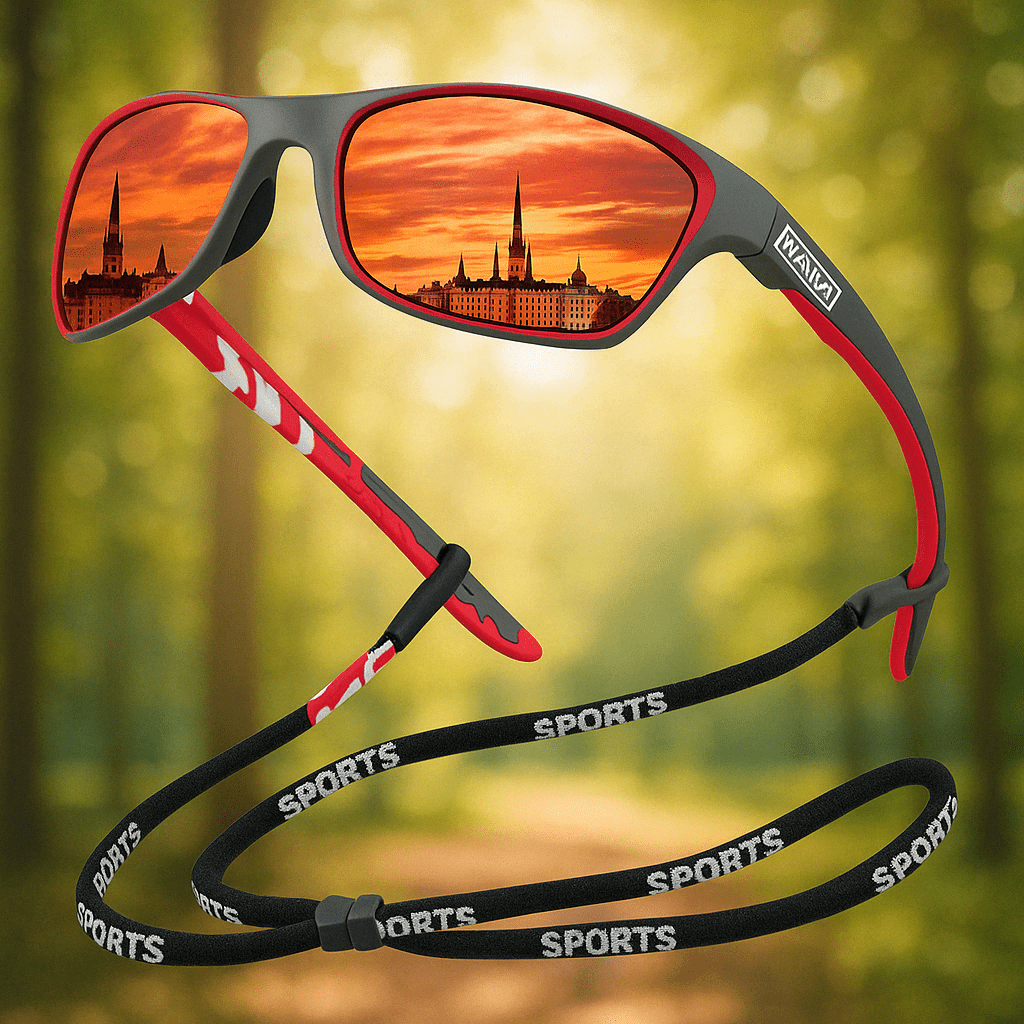 Sports Sunglasses | Polarized UV400 Lenses | Lightweight Ergonomic Frame | Outdoor Use