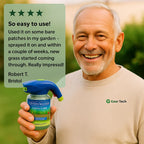 Spray-On Lawn Repair Kit | Hydroseeding Foam Spray | Covers 100 sq ft