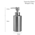 Stainless Steel Soap Dispenser | Hand Pump | Polished Gloss Finish | Refillable & Reusable