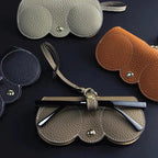 Sunglasses Case | Soft Faux Leather | Snap Closure & Plush Lining | Fits Most Sunglasses