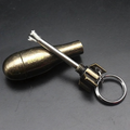 Survival Fire Starter Keychain | Waterproof Flint Igniter | Metal Bottle Opener | Camping