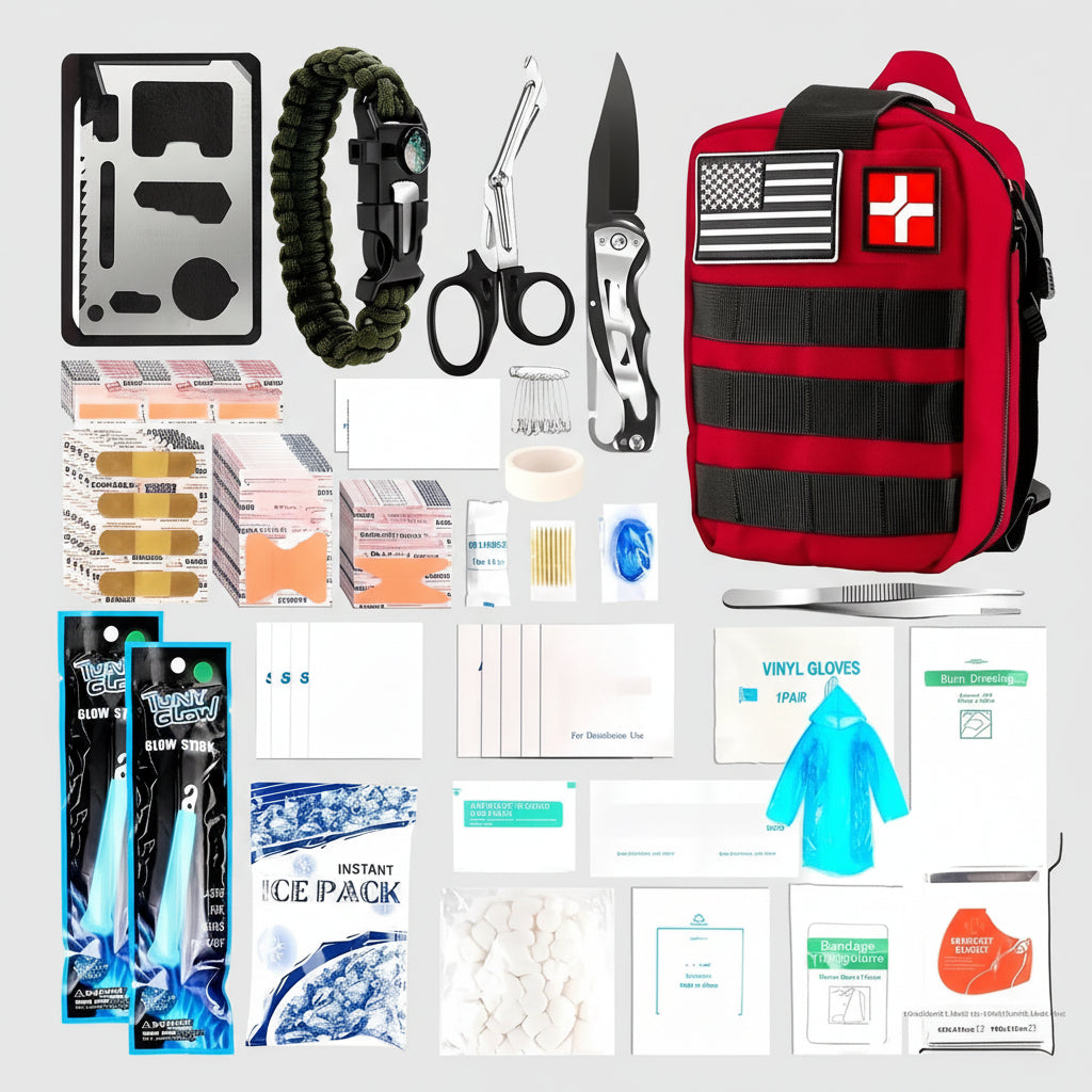 Tactical Survival Backpack | Battery-Powered Multi-Tool | Nylon Construction | Lightweight Design