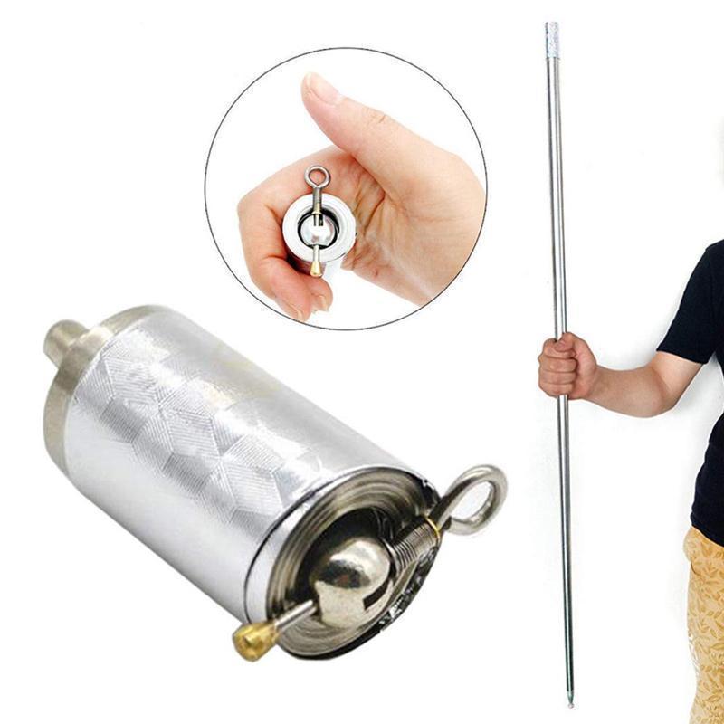 Telescoping Self-Defense Rod | 110 cm Extendable Stainless Steel | Lightweight & Portable