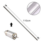 Telescoping Self-Defense Rod | 110 cm Extendable Stainless Steel | Lightweight & Portable