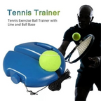 Tennis Trainer | Solo Ball-Return Simulator | With Ball, Clips & Rope