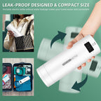 Travel Electric Kettle | Intelligent Temperature Control & Auto Shut-Off | Stainless Steel, 15.2 oz