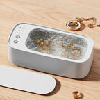 Ultrasonic Cleaner for Jewelry & Glasses | Sonic Cleaning | Stainless Steel Tank, 400–600ml