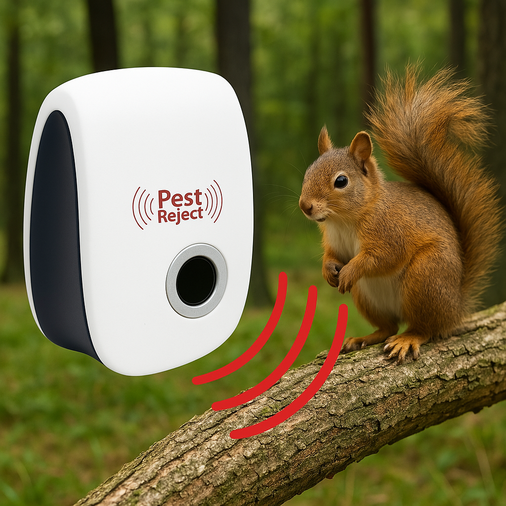 Ultrasonic Pest Repeller for Garden | Smart Frequency Cycling | Up to 800 sq ft | Pet-Safe