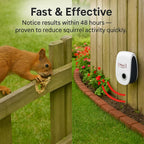Ultrasonic Pest Repeller for Garden | Smart Frequency Cycling | Up to 800 sq ft | Pet-Safe
