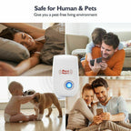 Ultrasonic Pest Repeller for Garden | Smart Frequency Cycling | Up to 800 sq ft | Pet-Safe
