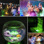 Underwater LED Lamp | 16 Colors & Multiple Modes | Remote & Suction Cups | Pool, Pond & Bathtub