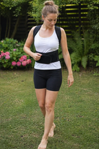 Unisex Back Brace | Magnetic Posture Corrector | Adjustable Waistband & Lumbar Support