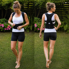 Unisex Back Brace | Magnetic Posture Corrector | Adjustable Waistband & Lumbar Support