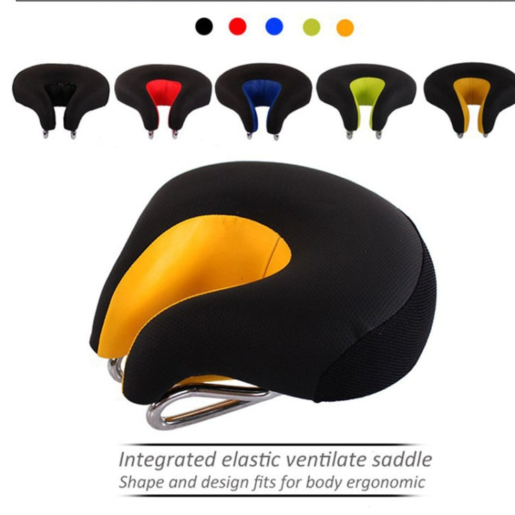 Unisex Bicycle Saddle | Noseless Ergonomic Design | Thick Soft Padding | Comfort for Long Rides