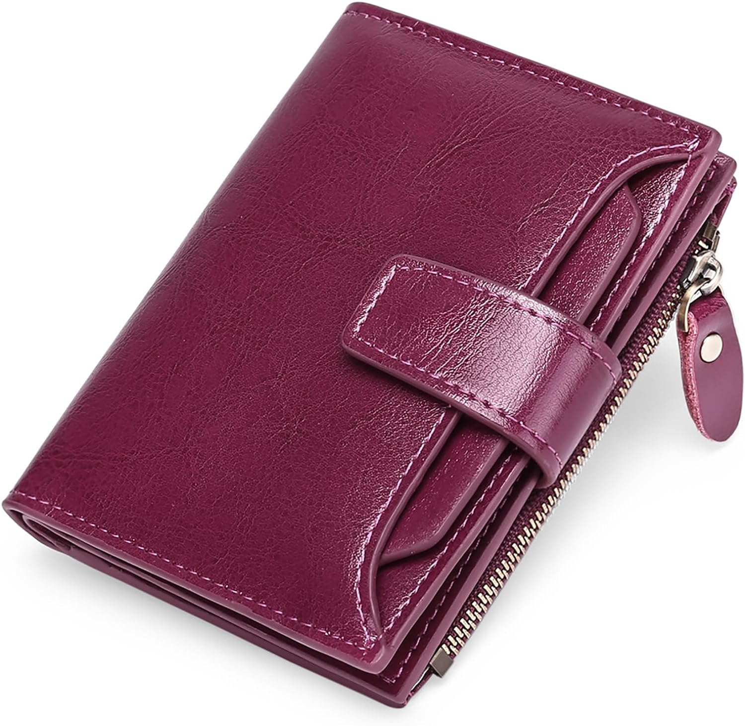 Unisex Compact Wallet | Genuine Leather | Multi-Pocket & RFID Blocking