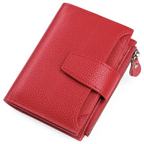 Unisex Compact Wallet | Genuine Leather | Multi-Pocket & RFID Blocking