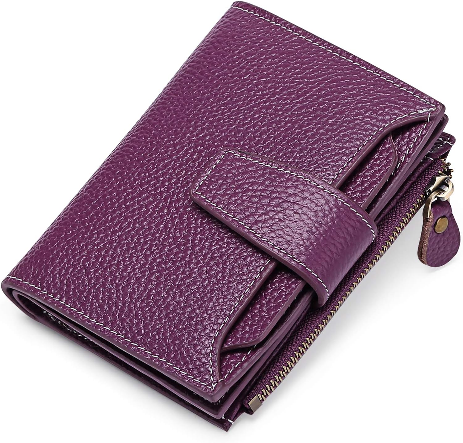 Unisex Compact Wallet | Genuine Leather | Multi-Pocket & RFID Blocking