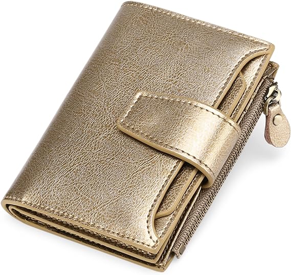 Unisex Compact Wallet | Genuine Leather | Multi-Pocket & RFID Blocking