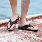 Unisex Flip Flops | Acupressure Footbed | Arch Support & Non-Slip Sole | Comfortable Fit