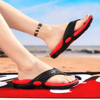 Unisex Flip Flops | Acupressure Footbed | Arch Support & Non-Slip Sole | Comfortable Fit