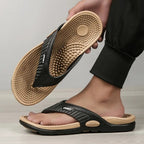 Unisex Flip Flops | Acupressure Footbed | Arch Support & Non-Slip Sole | Comfortable Fit