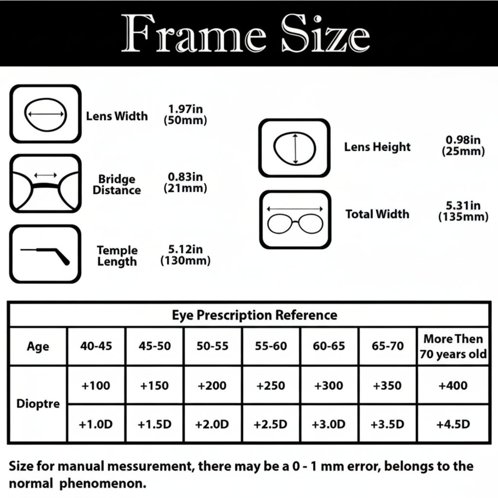 Unisex Folding Reading Glasses | Compact Foldable Design | HD Lenses | Protective Case