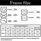 Unisex Folding Reading Glasses | Compact Foldable Design | HD Lenses | Protective Case