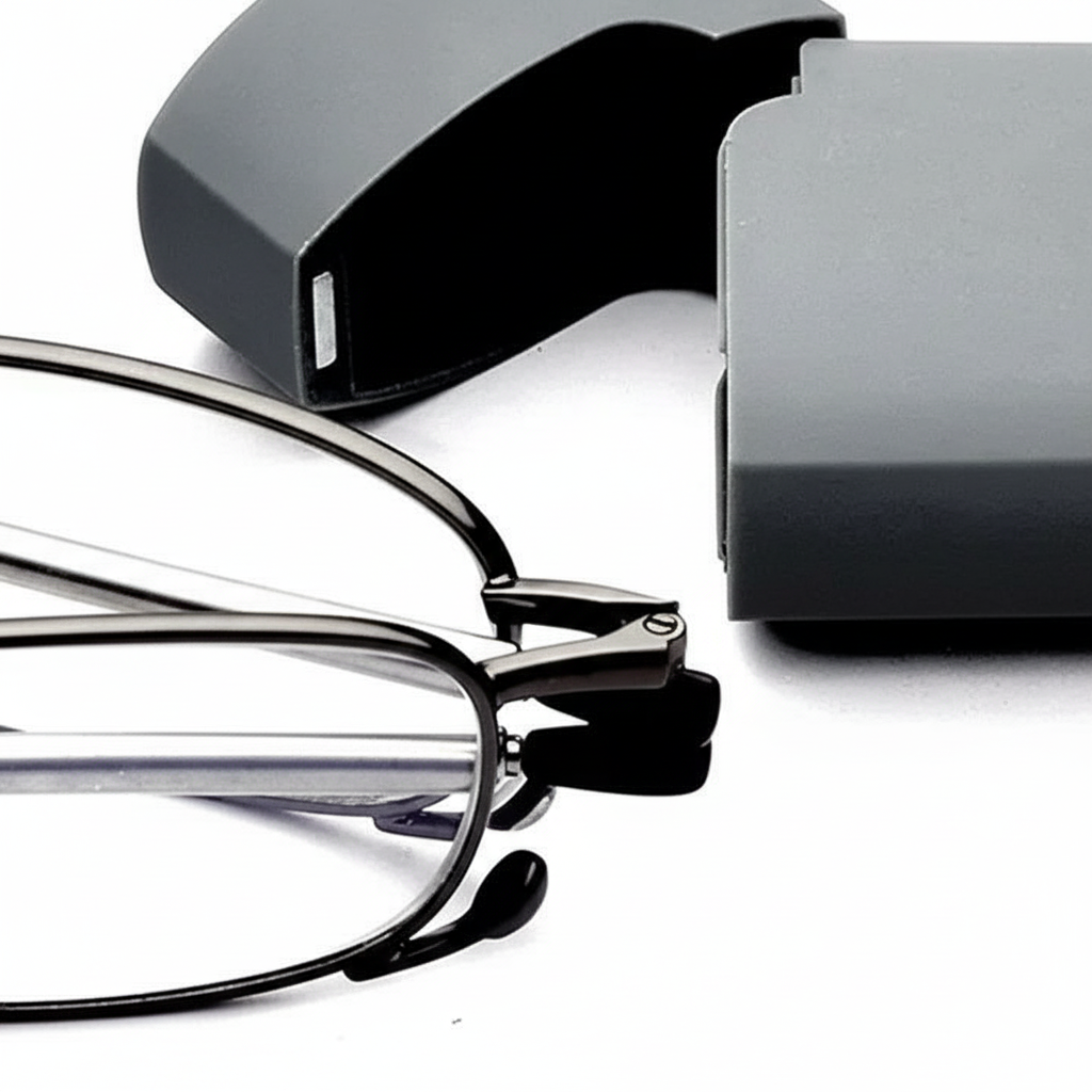 Unisex Folding Reading Glasses | Compact Foldable Design | HD Lenses | Protective Case