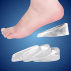 Unisex Heel Lift Inserts | Adjustable Silicone Gel Lift | Shock Absorption & Plantar Pain Relief