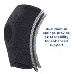 Unisex Knee Support Brace | Support Compression Springs | Adjustable Tension Strap | Pain Relief