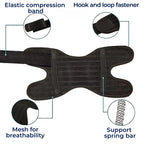 Unisex Knee Support Brace | Support Compression Springs | Adjustable Tension Strap | Pain Relief