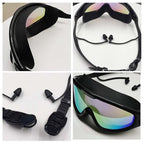 Unisex Swim Goggles | Wide-View Anti-Fog Lenses | Silicone Seal & Non-Slip Strap