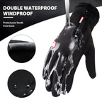 Unisex Touchscreen Winter Gloves | Waterproof & Windproof | Thermal Fleece Lining | Anti-Slip Palm