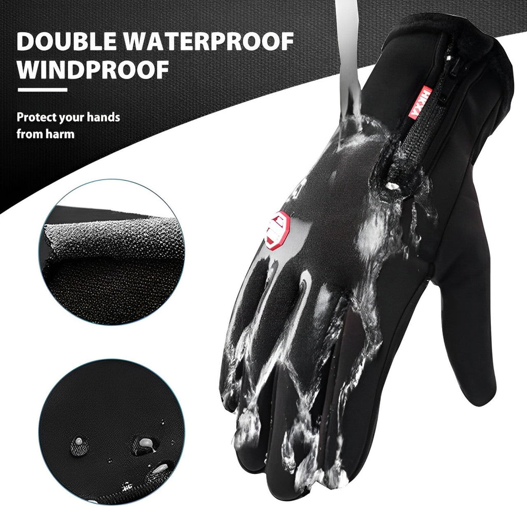 Unisex Winter Cycling Gloves | Windproof Thermal Lining | Touchscreen Compatible & Ergonomic Grip