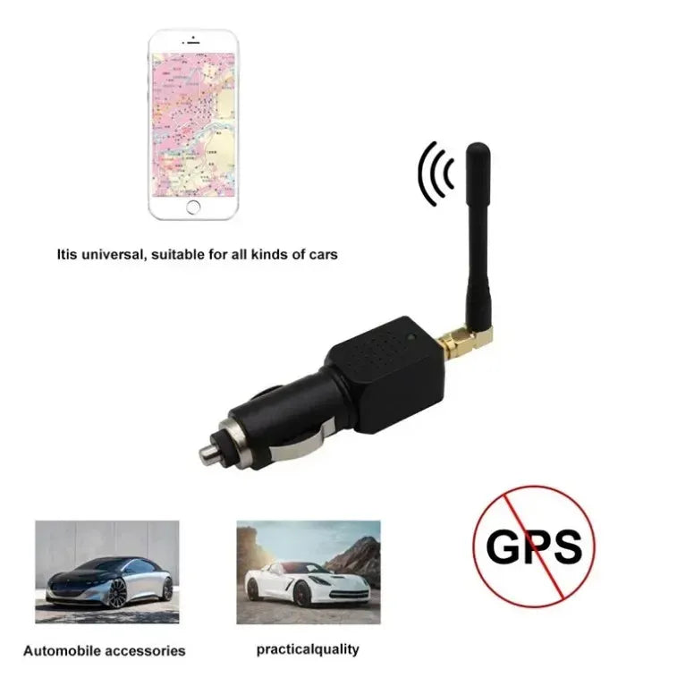 Vehicle GPS Signal Blocker | Compact Plug-In Design | Works with Cars & Trucks | Privacy Protection