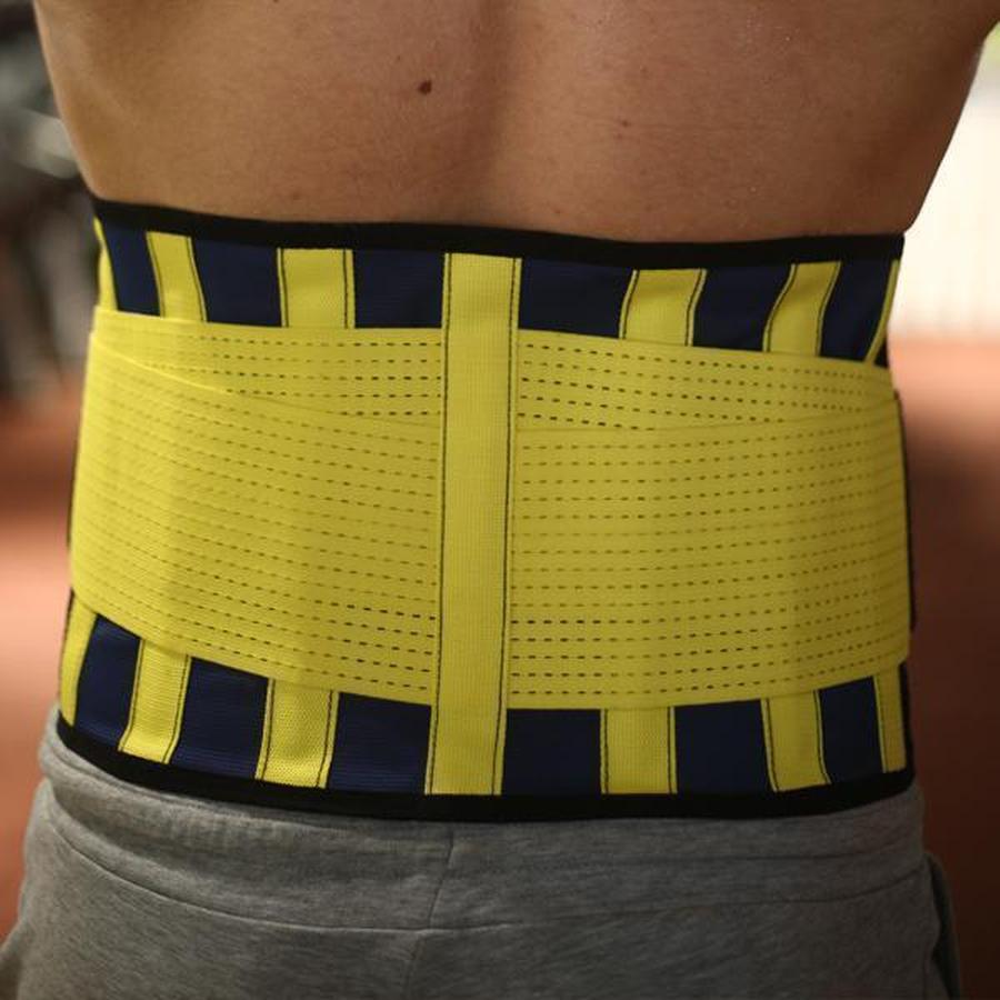 Waist Trainer for Men | Thermal Sweat Belt | Adjustable Compression & Back Support