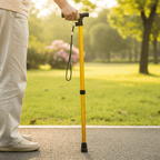 Walking Cane for Seniors | Lightweight Aluminum | Height Adjustable Ergonomic Non-Slip Handle