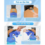 Wall-Mounted Hat Organizer | One-Hat-One-Layer Shape-Saving | Holds 9 Hats