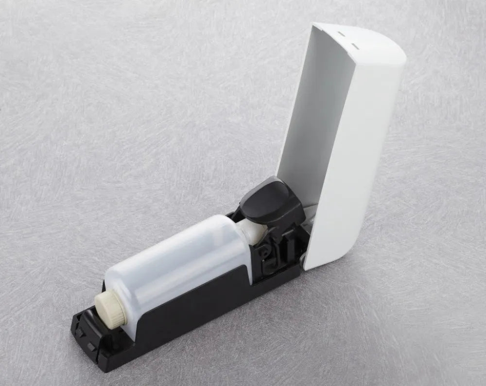 Wall-Mounted Shower Dispenser Set | Triple Pump | Transparent Body, 350ml Each | Space-Saving