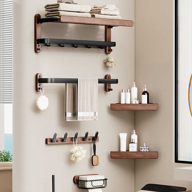 Wall-Mounted Towel Rack | Minimalist Matte Design | 50cm Stainless Steel | No-Drill Installation